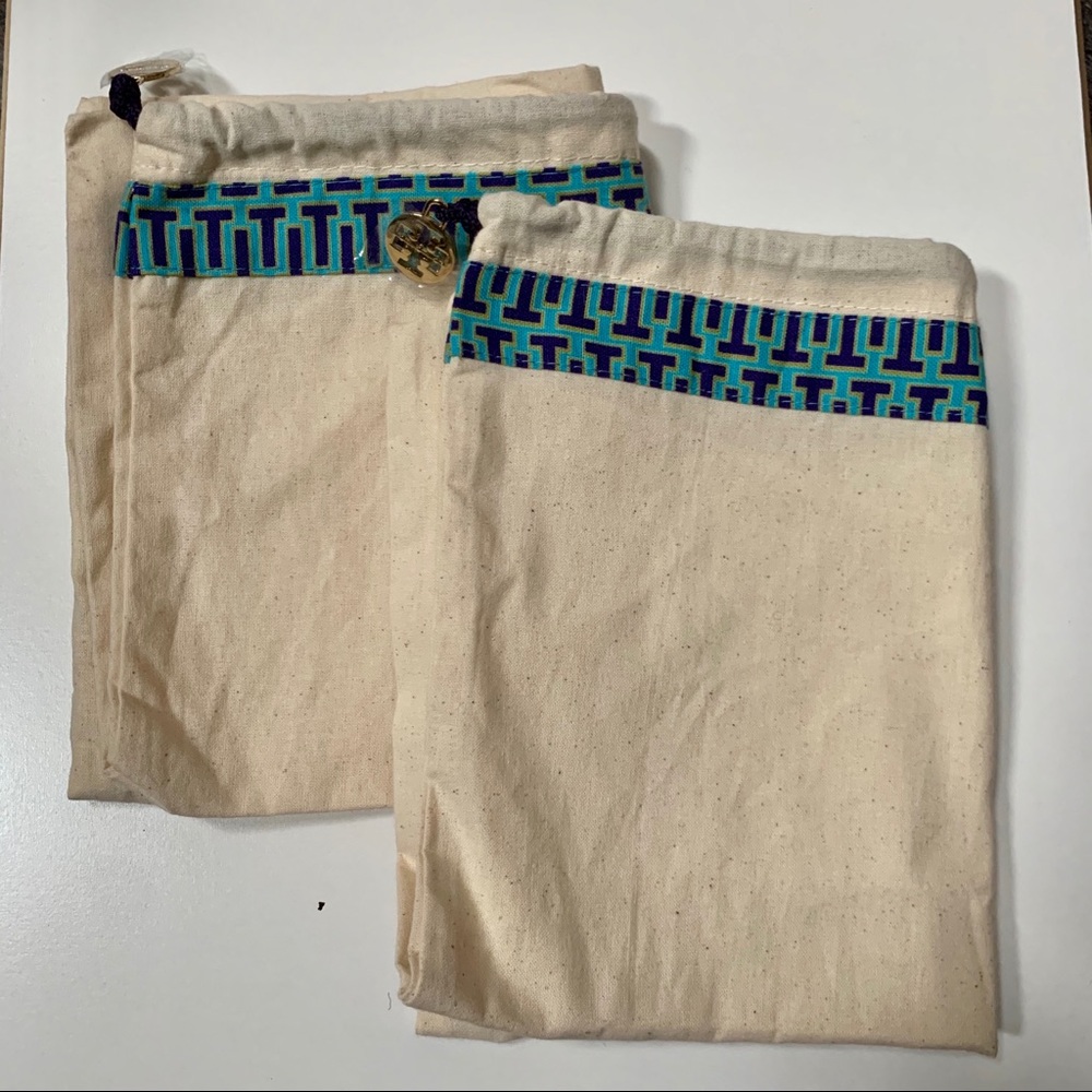 Tory Burch Shoe Dust Bags / Storage Bags x 2